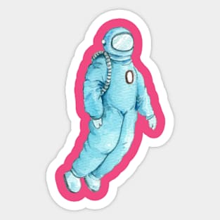 Astronaut Spacetravel Artwork Sticker